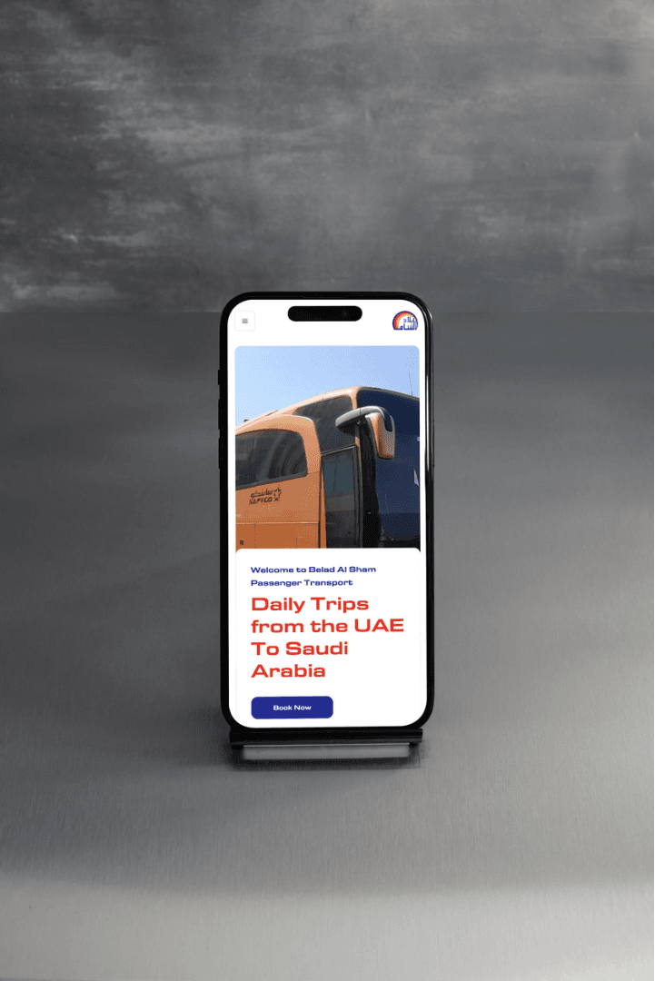 Belad Al Sham Passenger Transport — Online Ticketing Platform