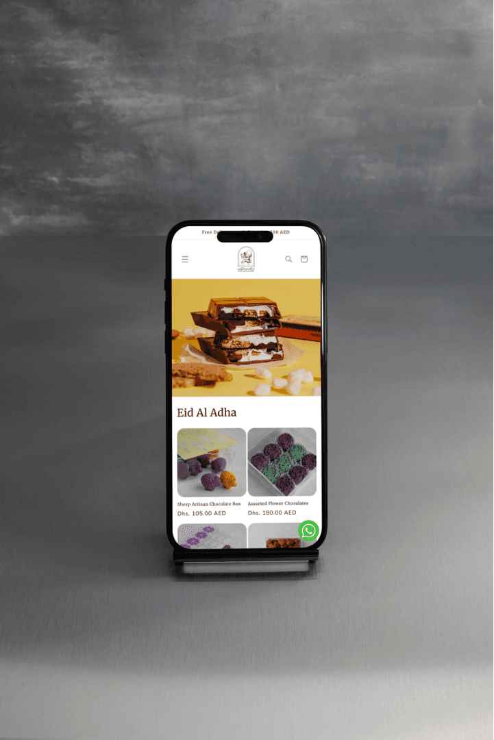 Fan Al Fakhama — Luxury Chocolate E-commerce