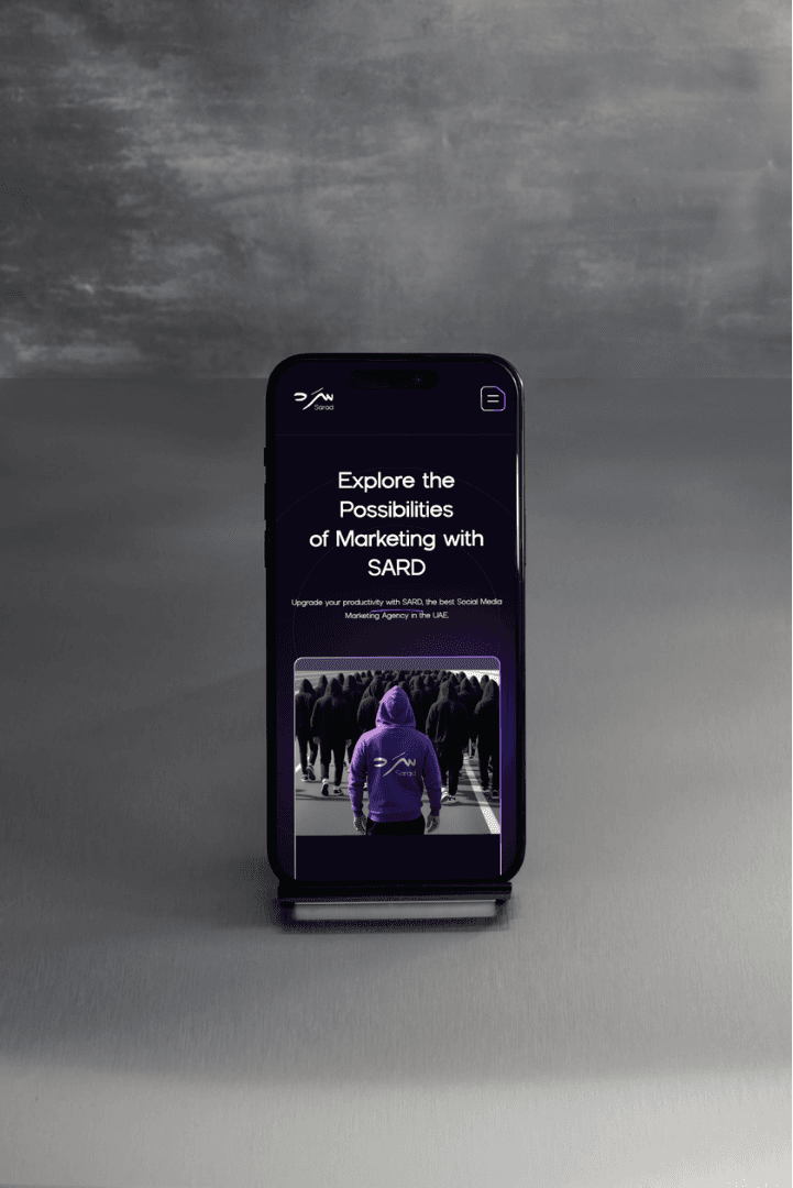 SARD — A Fast, Cinematic Brand Experience