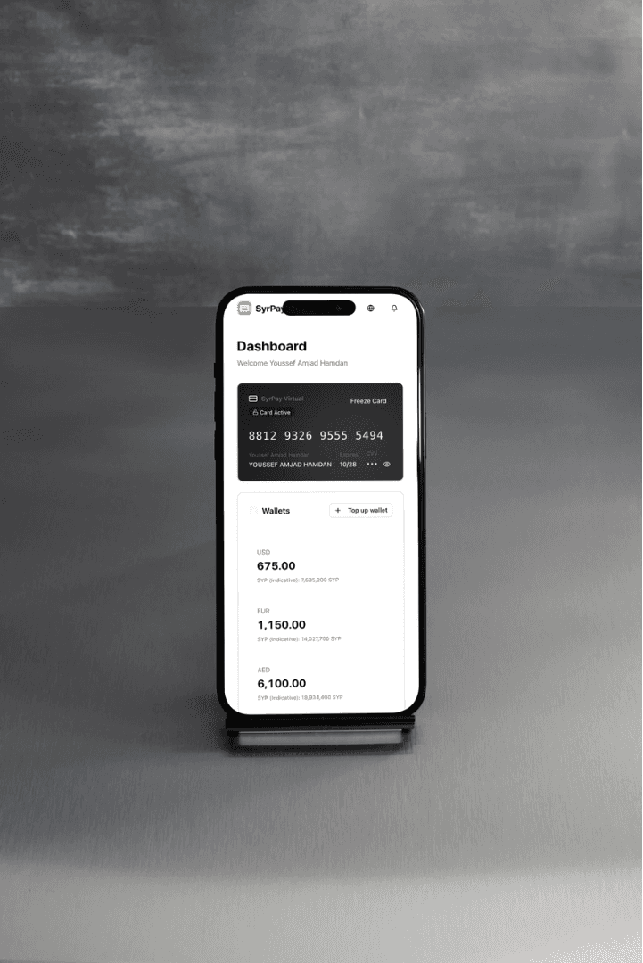 SyrPay — Payments Layer for Syria